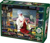 Cobble Hill legpuzzel 1000 stukjes Santa's hobby