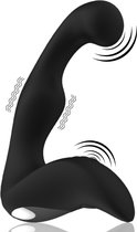 Viberoz Alpha - Prostaat Vibrator Mannen - 9 Vibratie Standen - Sex Toys - Buttplug - USB Oplaadbaar - Stimulator - Anaal - Waterdicht - Zwart- Erotiek - Cadeau voor Man