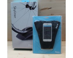 Tacx Skyliner voorwielverhoger+ Zweetdoek Voor Smartphones Tacx T2931