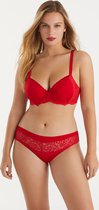 Promise - Sexy New-Year Lingerie Set - maat 80B - Rood - Dames