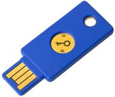 Yubico Security Key NFC - Twee-factor-authenticatie USB en NFC Security Key, past op USB-A poorten en werkt met ondersteunde NFC mobiele apparaten - FIDO U2F en FIDO2 gecertificeerd - Meer da