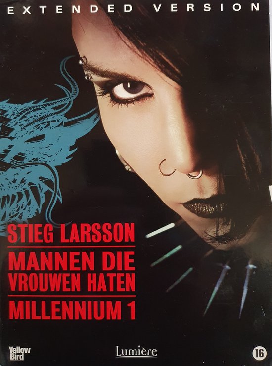 EXTENDED VERSION, Stieg Larsson Mannen Die Vrouwen Haten Millennium 1 met blauwe draak