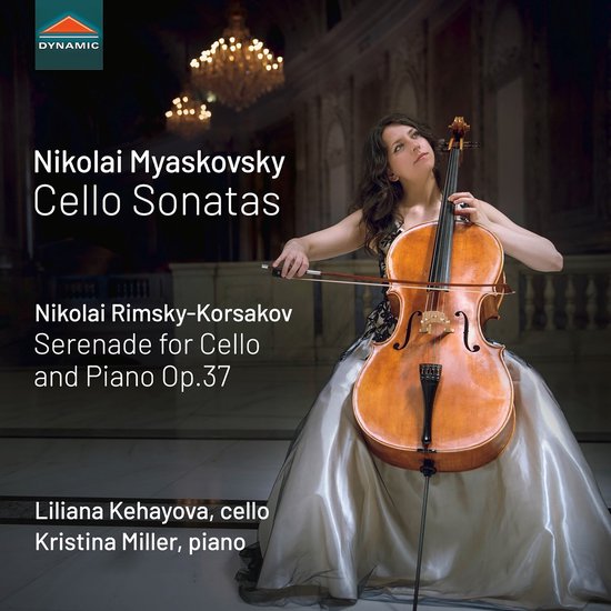Liliana Kehayova speelt cello op Nikolai Myaskovsky Cello Sonatas.