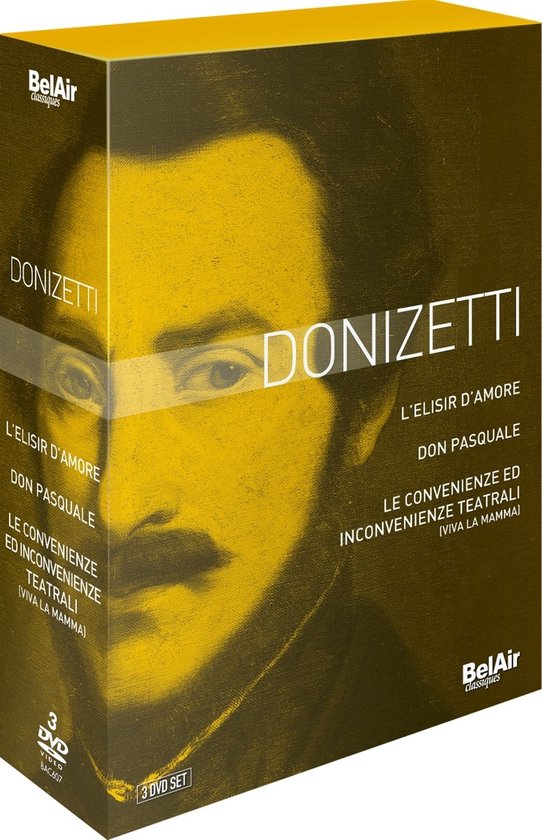 Various Artists - Donizetti: Elisir, Don Pasquale, Viva La Mama (3 DVD)