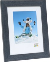 Deknudt Frames fotolijst  S49BW6 - blauw geschilderd - hout - 10x15 cm