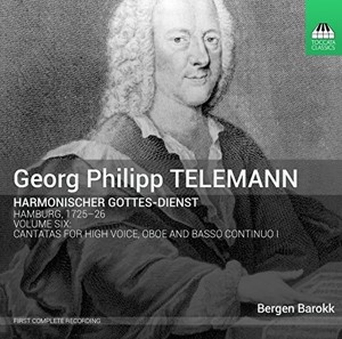 Bergen Barokk - Telemann: Harmonischer Gottes-Dienst, Volume Six: Seven Cantates (CD)