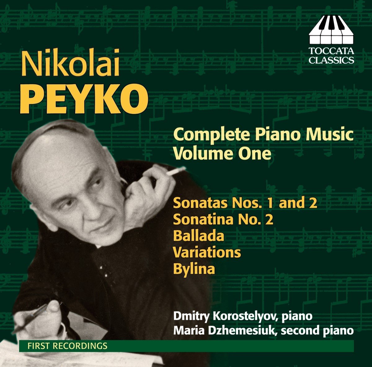 Dmitry Korostelyov & Maria Dzhemes - Nikolai Peyko: Complete Piano Music, Volume 1 (CD)