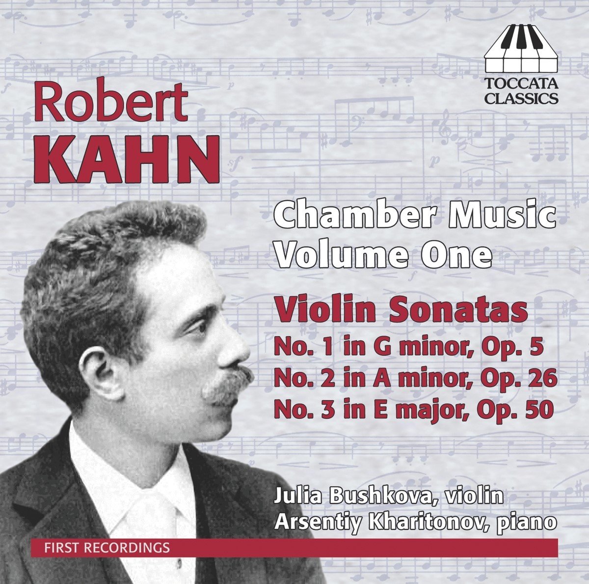 Julia Bushkova & Arsentiy Kharitonov - Kahn: Chamber Music, Volume One (CD)
