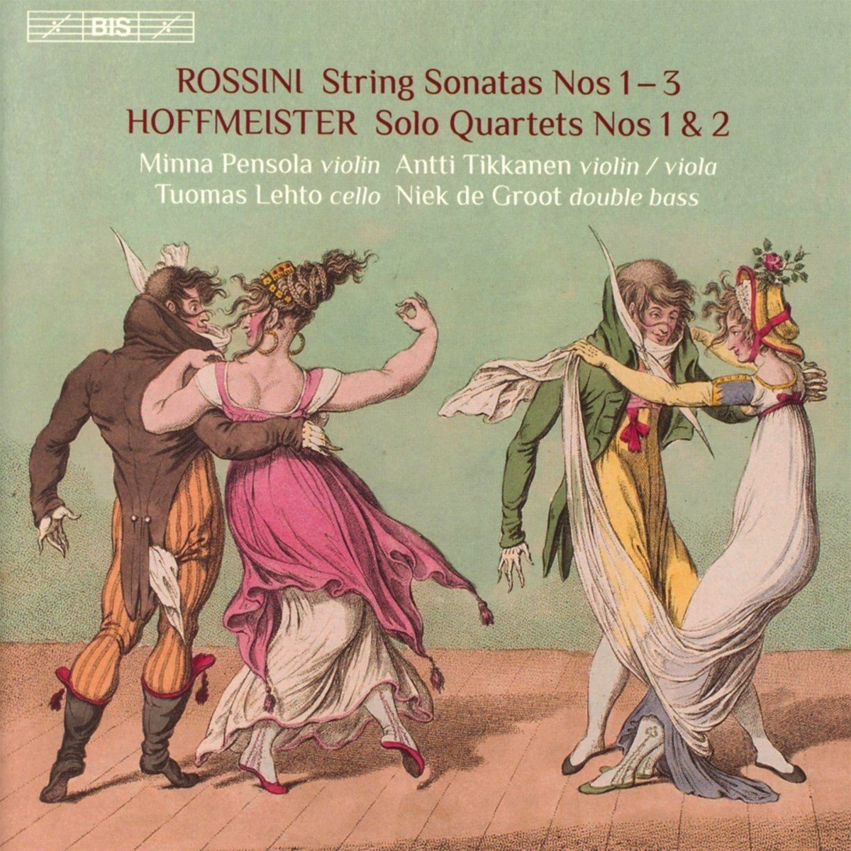 Minna Pensola, Antti Tikkanen, Tuomas Lehto, Niek De Groot - Quartets With Double Bass (SACD)