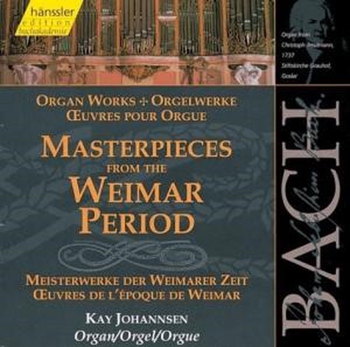 Kay Johannsen - J.S. Bach: Organ Works(Masterpieces From The W (CD)