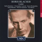 Stella Doufexis, Christopher Lincoln, Petersen Quartet - Blacher: Lieder (CD)