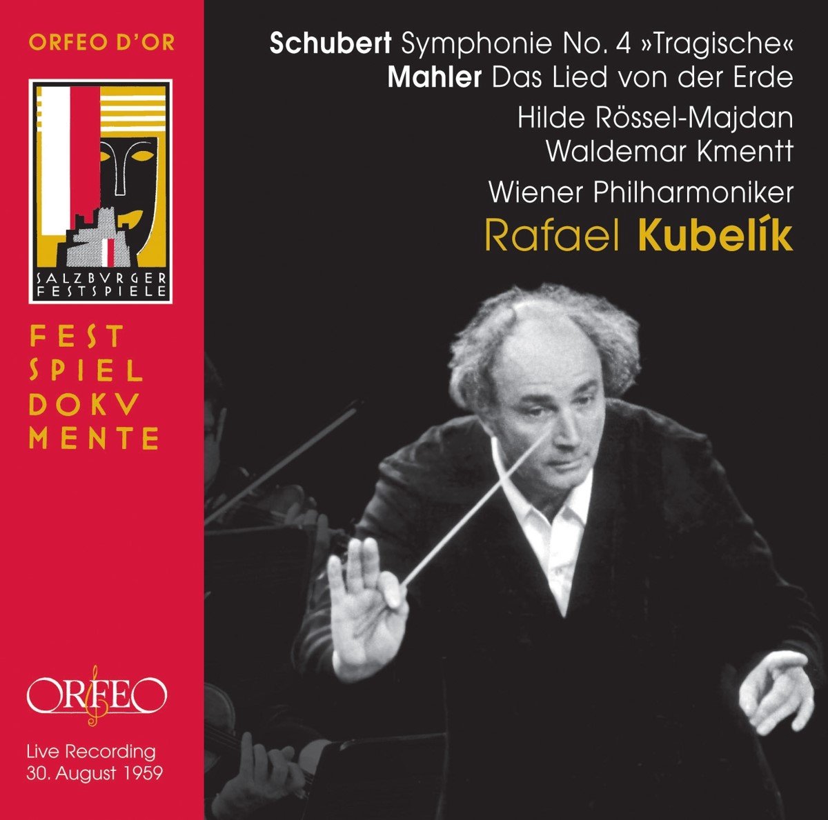Wiener Philharmoniker, Rafael Kubelik - Schubert: Symphony No 4 | Mahler: Das Lied Von Der Erde (2 CD)