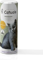 Catuals Kattenbakvulling Geurverdrijver - Neutraliseert Urinegeur van Katten - Sweet Orange - 500g