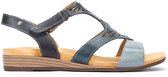 Pikolinos Ibiza W5N 0588C1 - dames sandaal - blauw - maat 38 (EU) 5 (UK)