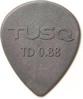 TUSQ teardrop plectrum 3-pack deep tone 0.88 mm