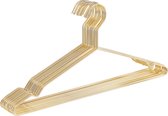 ACAZA 20 luxe Metalen Kleerhangers - Premium Kledinghangers in dik Metaal voor Dressing of Winkel - Goud