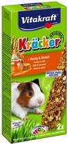 Vitakraft Cavia Kracker 2 in 1 Honing 2 stuks