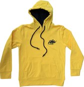 KAET - hoodie - unisex - Geel - maat - XL - outdoor - sportief - trui met capuchon - zacht gevoerd