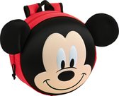 Disney Mickey Mouse Sac à dos pour tout-petits 3D - 31 x 31 x 10 cm - Polyester