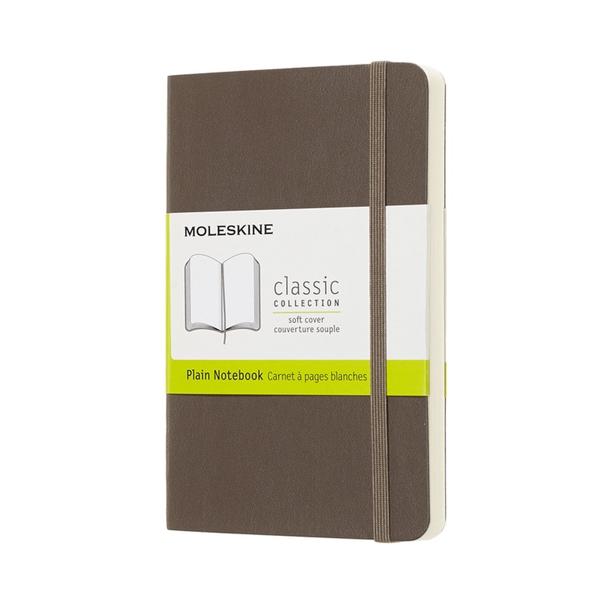 Moleskine Classic Notitieboek Soft Cover - Pocket - Bruin - Blanco