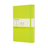 Moleskine Notebook Large (13x21 cm) Blanco Hard Cover Vert Lime
