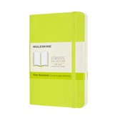 Moleskine Classic Notitieboek - Pocket - Softcover - Blanco - Citroen Groen