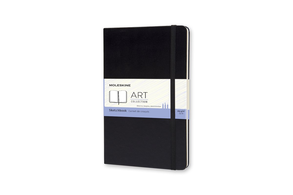 Moleskine Art Schetsboek - Large - Hardcover - Zwart - Moleskine