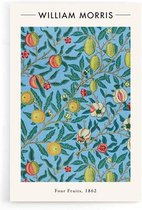 Walljar - William Morris - Four Fruits - Muurdecoratie - Poster