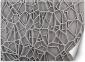 Trend24 - Behang - 3D-Textuur - Vliesbehang - Fotobehang 3D - Behang Woonkamer - 250x175 cm - Incl. behanglijm