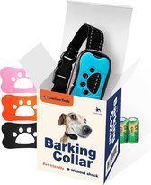 Canine-Tech™ - Collier anti-aboiement de qualité supérieure 4 en 1 | Sans danger pour les animaux | Sans choc
