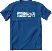 Vissen T-Shirt | Grappig Verjaardag Vis Hobby Cadeau Shirt | Dames - Heren - Unisex | Tshirt Hengelsport Kleding Kado - Donker Blauw - S