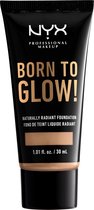 NYX Professional Makeup - Born To Glow Naturally Radiant Foundation - Medium Olive