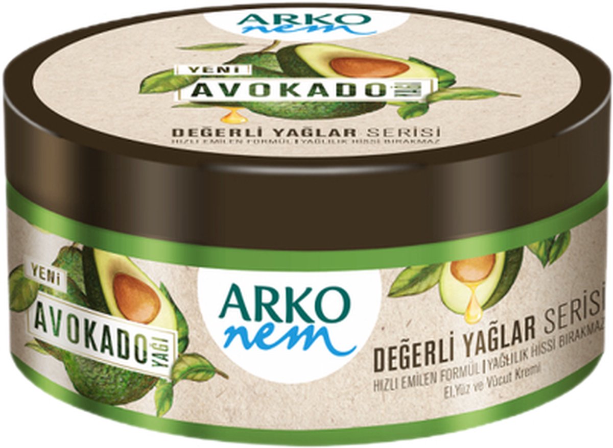 ARKO Nem Avocado Oil Body Cream 150ml