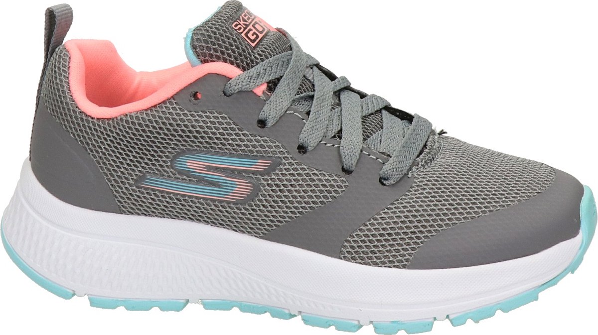 Skechers Go Run Consistent meisjes sneaker - Grijs - Maat 35 | bol.com