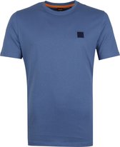 Hugo Boss - T-shirt Tales Responsible Blauw - Heren - Maat L - Regular-fit
