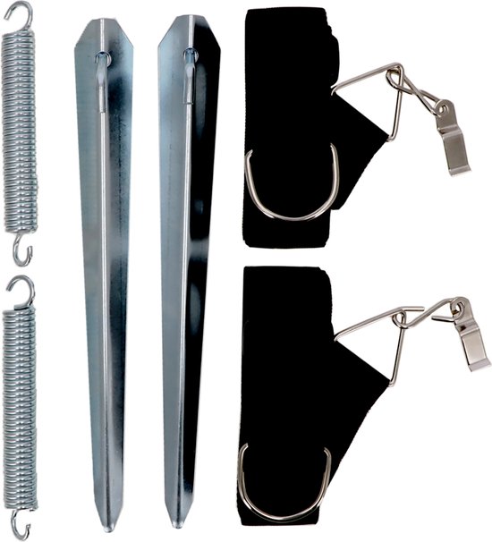 Ensemble de sangles anti-tempête Travellife - Convient pour auvent Thule - 3 mètres