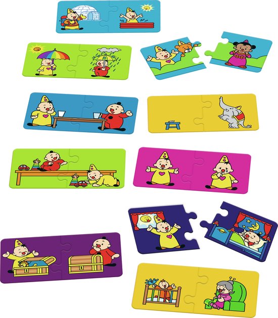 Bumba puzzel 10 in 1 - tegenstellingen - 10 puzzels van 2 stuks van Bumba — afbeelding 2