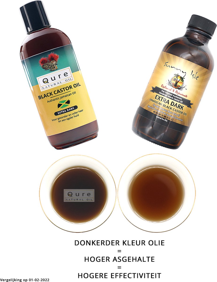 Extra dark jamaican black castor oil deals