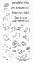 Spring Songbird Clear Stamps (CS-561)