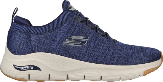 Skechers Arch Fit Waveport Heren Sneakers - Navy - Maat  46