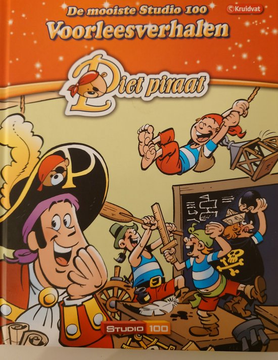Piet Piraat - Voorleesverhalen studio 100 - Apenboot - De piratenschool - Slang bijt hond - Het vliegende tapijt