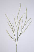 Kunsttak - baby varen - topkwaliteit decoratie - 2 stuks - zijden bladeren - Groen - 85 cm hoog