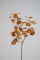 Kunsttak - Viburnum - metallic - topkwaliteit decoratie - 2 stuks - zijden tak - Goud - 102 cm hoog