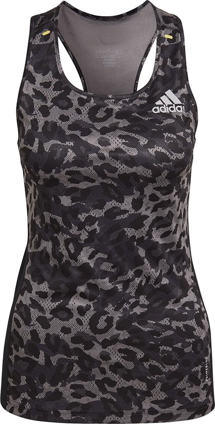 adidas – Primeblue Tank Top – Panterprint Tank Top – XS – Grijs