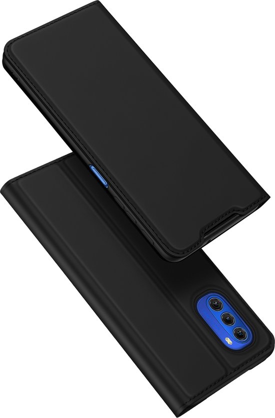 Dux Ducis - Coque pour Motorola Moto G51 5G - Skin Pro Book Case - Zwart