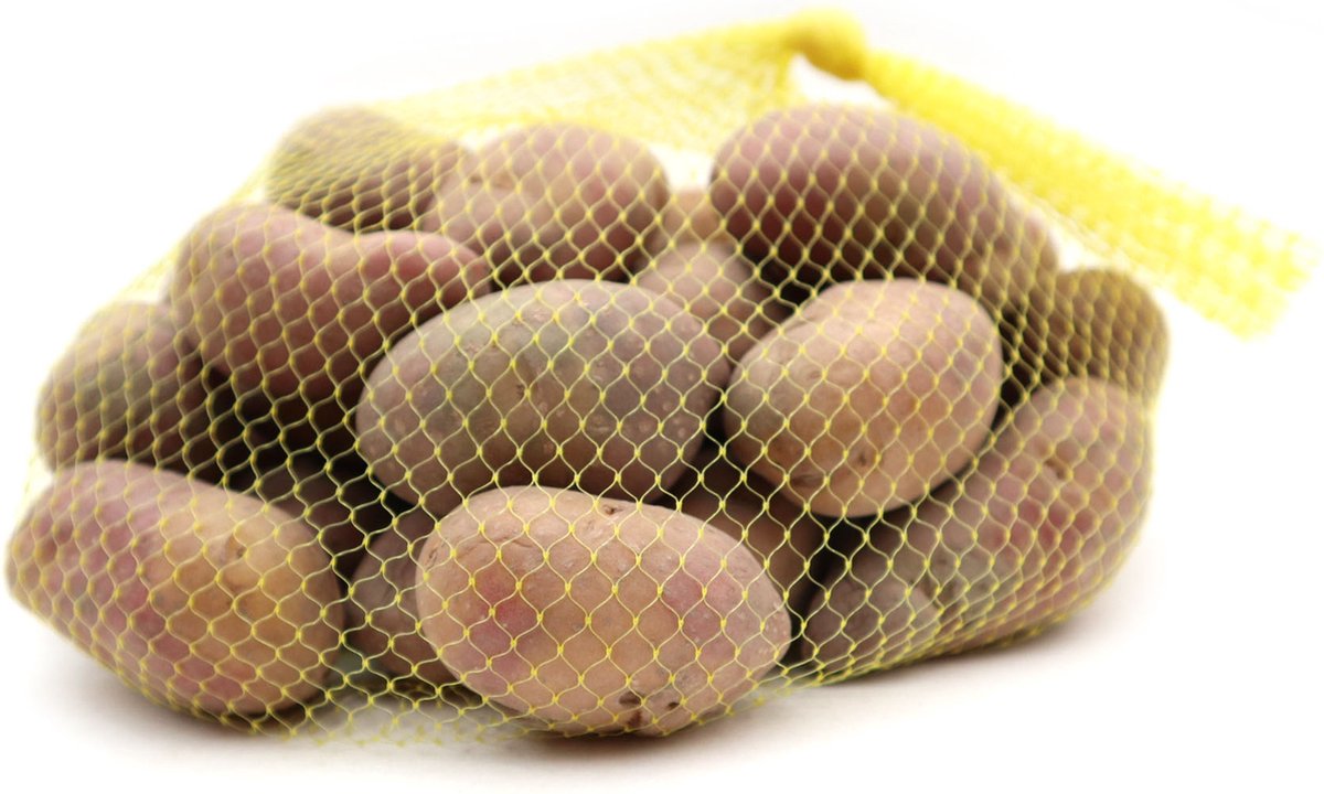 Pootaardappel 'Nemo', maat 28/35 - middenvroeg ras - hoge opbrengst - unieke aardappel met een 2-kleurige schil - 1kg (35-40st.)