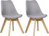 FURNIBELLA-Eetkamerstoel, set van 2 design-stoelen, keukenstoel, hout, nieuw design De WOLTU Store openen