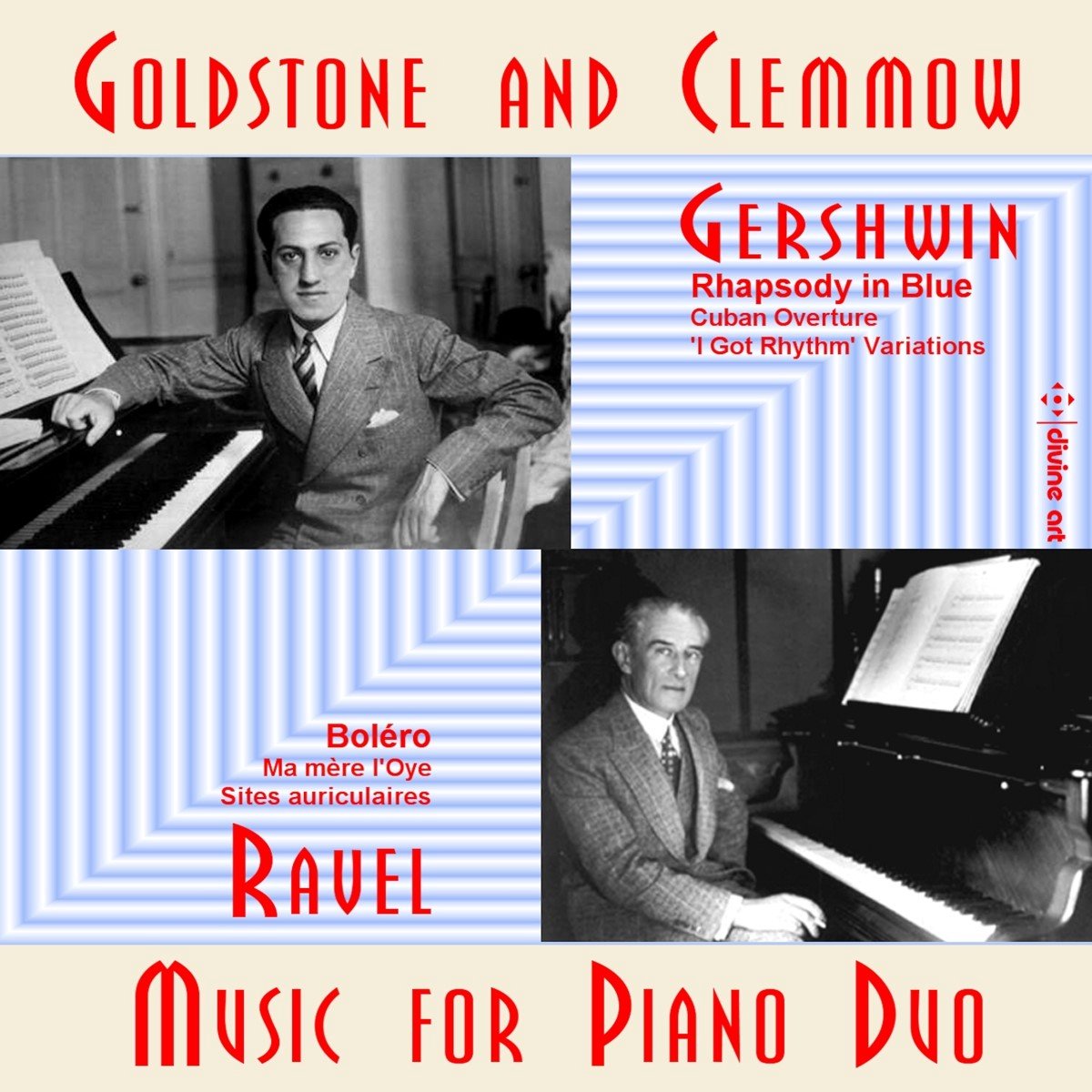 Anthony Goldstone & Caroline Clemmow - Music For Piano Duo (CD)
