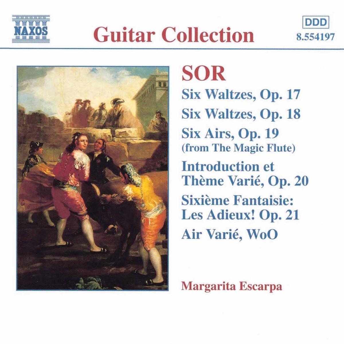 Margarita Escarpa - Sor: Six Waltzes Opp, 17, 18, 19, 20 & 21 (CD)