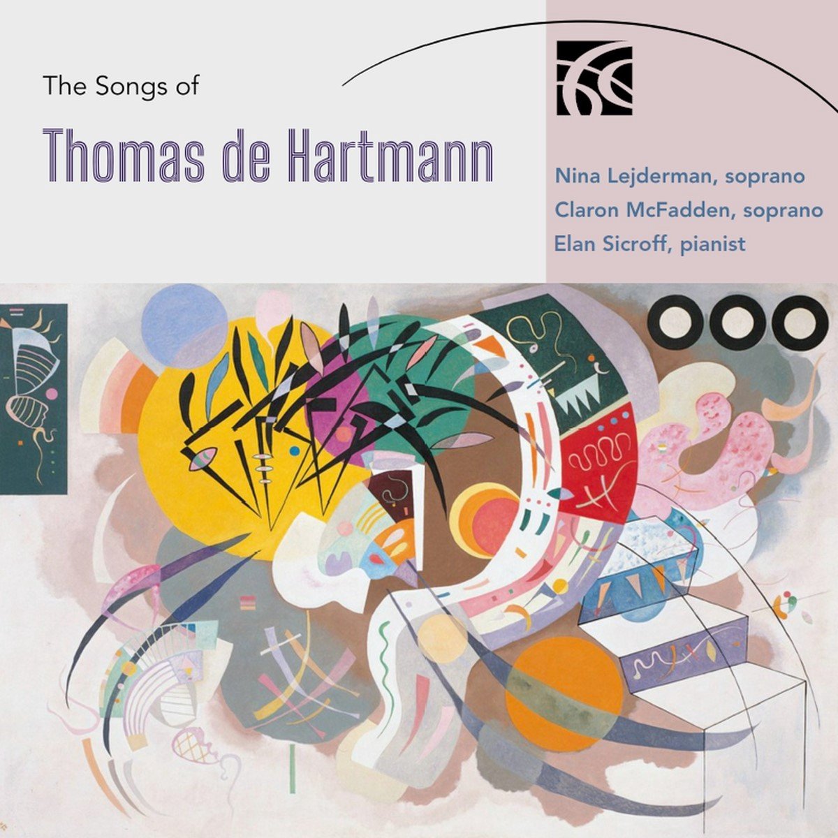 Elan Sicroff, Claron McFadden, Nina Lejderman - The Songs Of Thomas de Hartmann (CD)